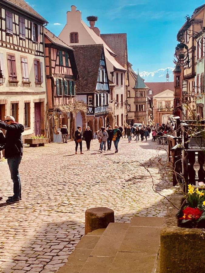 La Ruelle Alsacienne, Charme Alsacien Et Confort Moderne Riquewihr Eksteriør billede